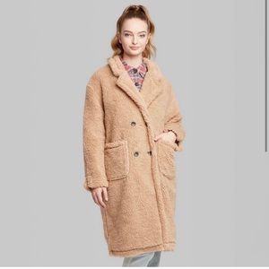 Wild fable Sherpa Teddy Coat